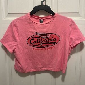 SHEIN Pink Casual Tee